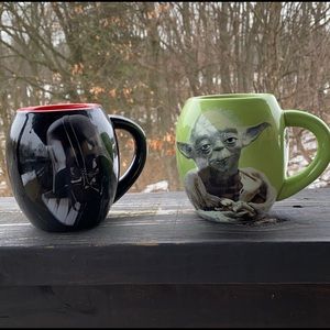 set of 2 star wars mugs